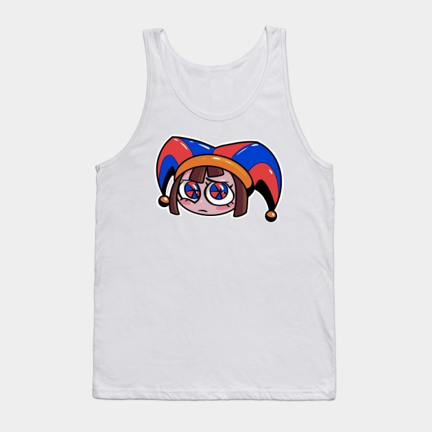 The sad clown Tank Top by rollout578